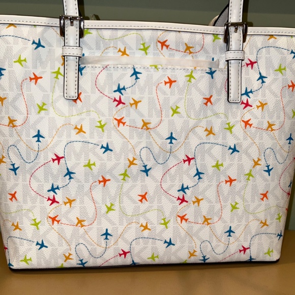 Michael Kors Jetset Airplane Carryall Tote - Picture 2 of 2